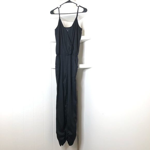 attention Black Jumpsuit with adjustable Straps (Snake Print) - Picture 1 of 16